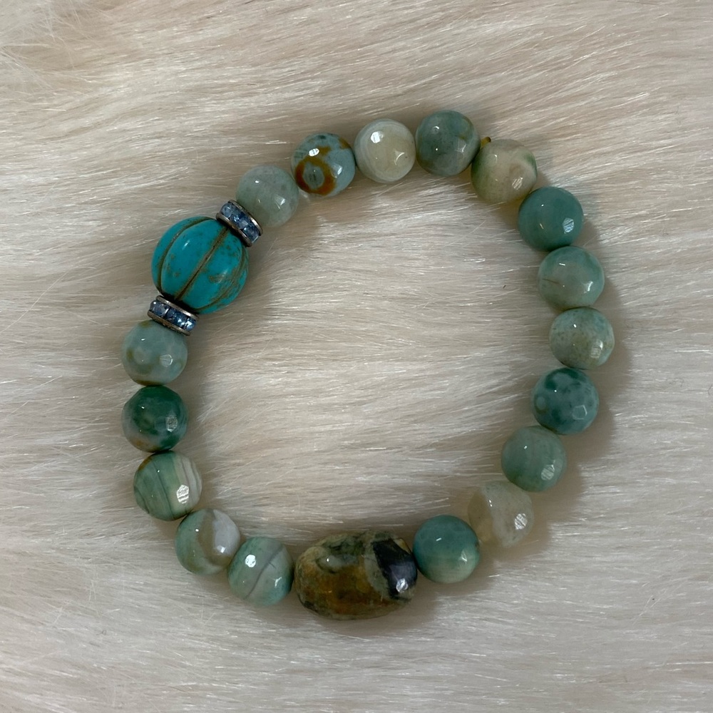 Beautiful Jade Bracelet Set - Picture 5 of 5